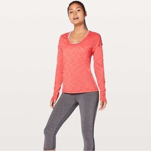 Lululemon Meant To Move Long Sleeve
Heathered Vermillion